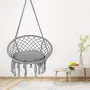 Garpans Hammock Chair Patio Hanging Swing Chair Max 330 Lbs With Mounting Hardware For Indoor and Outdoor Patio Garden
