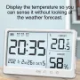 LCD Digital Temperature Humidity Meter -10~50℃ Measurement Electronic Thermometer Hygrometer LCD Display Alarm Clock