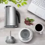 Godmorn Stovetop Espresso Maker, 12cup/600ml Grecas Coffee Maker Moka Pot, Stainless Steel Italian Classic Espresso Moka Pot, Induction Compatible
