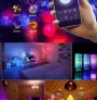LIXINCORDA E14 Smart Bulb Tuya Wifi Candle Lamp APP Remote Control LED Bulb WiFi 2.4GHz Supports Alexa Google Assistant Voice Control