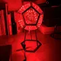 Veilleuse LED Dodécaèdre infini Couleur Art Lumière Décor Nouveauté Cadeau de Noël Technologie Cool Décoration Décoration d'intérieur