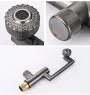 Digital Display 2 Gear Hot Cold Smart Faucet Mounted Wash Sink Hydropower Basin Water Mixer Tap Multifunction Hydropower Basin Faucet