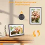 Frameo 10.1\ HD IPS HD Touch Screen Digital Photo Frame WiFi Cloud Frame Digital Picture Frame 32GB Smart WiFi Digital Photo Frame with 1280x800 Wall Mountable