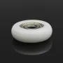 10pcs Nylon Plastic Carbon Steel Bearings Pulley Wheels Embedded Ball Bearings 5*23*7mm