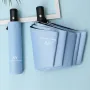 8-Rib Travel Umbrella Windproof Automatic Open and Close Multicolor Portable Rain Sun Protection for All Weather Conditions