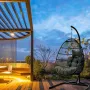 HUOJI HW002A Foldable Swing Chair with Stand