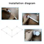 Barre luminose fai da te BLITZWILL con LED RGBIC, controllo intelligente WiFi Tuya, sincronizzazione musicale, funziona con Alexa e Google Assistant per l'arredamento di sala giochi/camera da letto