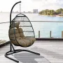 Sedia a dondolo pieghevole HUOJI HW002C con supporto