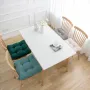 45*45CM Snow Fleece Chair Cushion Plush Tatami Floor Cushion Soft Square Plush Chair Cushion