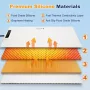 Multifunctional Silicone Insulated Food Warming Board Electric Food Warming Mat 3-Level Temperature Adjustable Compatible With Metal, Ceramic, Glass And Enamelware