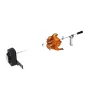 Stainless Steel Electric Barbecue Grill Barbecue Supplies Household BBQ Grill Barbecue Tool Set Automatic Barbecue Stick Outdoor Camping BBQ Barbecue Rack Kit