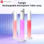 Yeelight LED 雰囲気のあるテーブルランプ 雰囲気のあるデスクランプ マルチカラー RGB デスクトップ Type-C 充電式 装飾 目の保護 デュアルモード