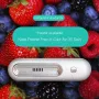 2 peças/4 peças USB recarregável desodorizador de geladeira multifuncional máquina de ozônio purificador de ar compacto com dois modos para eliminação eficaz de odores prolonga o frescor dos alimentos leve portátil para viagens em casa