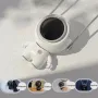 Taşınabilir 3 Hız Ayarlı Astronot Mini Boyun Fanı USB Şarj Edilebilir Cep Masa Soğutma Fanı El Tipi Kanatsız Mini Fan