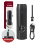 Rechargeable Electric Pepper Grinder Salt And Pepper Mills With LED Light Gravity Induction Automatic Grinding Machine Adjustable Coarseness Mills USB Charging Spice Grinde