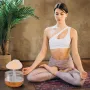 Rain Cloud Humidifier Light Water Drip Aromatherapy Diffuser Humidifier, Raining Cloud Night Light with 7 Color Lights, Essential Oil Diffuser Humidifier Waterfall Lamp, Relaxing Water Drop Sound for Sleep