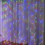 8 Mode Remote Control Timing USB Copper Wire Light LED Curtain Light String Christmas Holiday Room Decoration Lantern Garland Light