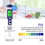 Misuratore di salinità 5 in 1, test dell'acqua PH/TDS, test TIF/EC/temperatura, test multifunzionali della qualità dell'acqua TIF con display LCD