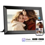 10-inch Smart WiFi Touch Digital Photo Frame Cloud Digital Photo Frame 1280*800 IPS LCD Touch Screen Built in 32GB Storage Share Photos Via App