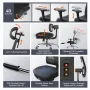 NEWTRAL MagicH-BPro Ergonomic Chair with Footrest, Auto-Following Backrest Headrest, Adaptive Lower Back Support, Adjustable Armrest, 4 Positions to Lock
