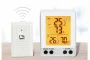 Misuratore di temperatura e umidità elettronico digitale, termometro e igrometro, display LCD retroilluminato