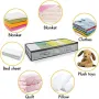 2PC 90L Large Capacity Waterproof Clothes Storage Bags Dustproof With Zipper Under Bed Quilt Blanket Storage Bags