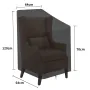 Waterproof Stacking Chair Covers Outdoor Garden Parkland Patio Office Furniture