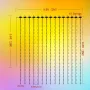 LIXINCORDA Smart RGB LED Curtain Light Strings Bluetooth APP Control Remote Control IP68 Waterproof Holidays Wedding Decorations
