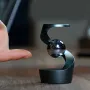 Floating Desk Toy Home Decoration Gravity Defying Kinetics Desk Toy Desktop Levitating Gyro Stress Reliever Kinetics Levitation Toy Optical Illusion Desk Toy