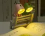 Mini Night Light LED Adjustable Desk Lamp Book Light Dinosaur Cute Pet Light Eye Protection Table Lamp Home Room Decoration