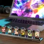 Часы на светодиодах RGB Nixie Tube Clock LED Glows IPS Color Screen DIY Analog Digital Tube Night Lights Gaming Desktop for Home Decoration Idea Gift