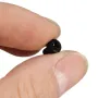 Suleve™ M3NR2 50pcs M3 Black Nylon Round Phillips Screw Bolts 6/15/20/25mm