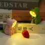 Mini Night Light LED Adjustable Desk Lamp Book Light Dinosaur Cute Pet Light Eye Protection Table Lamp Home Room Decoration