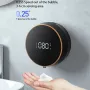 Distributore automatico di sapone in schiuma senza contatto, display dell'ora, ricarica USB, distributore automatico di sapone liquido con rilevamento