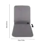 43*90cm USB Heated Seat Cushion3-Level Temperature Control Backrest Office Seat Heating Pad USB Rechargeable Heated Stadium Warmer Seat Cushions Heating Mats for Cold Weather
