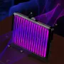 Powerful High Voltage Mosquito Lamp 3000V Indoor and Outdoor Use with Insect Attractant Noiseless Operation Safety Plastic Casing USB Powered Versatile Setup Options in Black or White