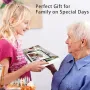 Frameo 15.6 Inch HD Touch Screen Digital Touch Screen Photo Frame 1920x1080P IPS High Definition Dispaly Electronic Photo Frame with 32GB Memory Auto-Rotate Portrait and Landscape