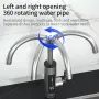 AGSIVO 3000W 220V Anında Elektrikli Su Isıtıcı Musluk Tankless LED Dijital Ekran AB Fişi Mutfak Banyo için