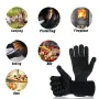 Heat Resistant BBQ Gloves Multi-purpose Grilling Gloves 1472 F° Heat Resistant Grilling Gloves Grilling Set for Grilling Baking