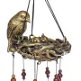 Resin Bird's Nest Wind Chimes Pendant Cross-Border Exclusively For Brass Bell Wind Chimes Outdoor Garden Bird Pendant