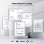 [Phiên bản tiêu chuẩn] Ghế văn phòng công thái học NEWTRAL Ghế làm việc lưng cao có hỗ trợ thắt lưng có thể điều chỉnh độc đáo, tựa lưng có thể điều chỉnh và độ sâu của mặt ghế, chức năng nghiêng, tựa đầu 3D, tay vịn, ghế máy tính màu đen