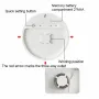 AGSIVO 10 Inch Digital Wall Clock With Remote Controller / Dual Alarm Clock / Calendar / Temperature / Humidity / Count Down for Home and Office
