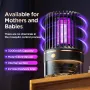 3000mAh Electric Backset Mosquito Killer Lamp Household Outdoor USBChargingMosquito Killing Lamp Mute Portable Suction Mosquito Repellent