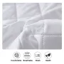 Waterproof Fitted Sheet in Multiple Sizes and Colors Sturdy Mattress Cover with TPU Cotton Non-Woven Microfiber Easy to Fit Elastic Band Ideal for Home and Bedroom Use