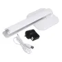 Lámpara de escritorio de 14 LED con puerto USB, lámpara de lectura plegable, regulador de intensidad, luz de control táctil
