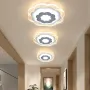 Modern Acrylic LED Ceiling Light Entrance Corridor Balcony Lamp Fixtures 220V