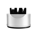 Kitchen Chef Knife Scissors 3-Stage Sharpener Suitable For Straight Knife And Serrated Knife Helps Repair And Restore Blades