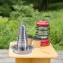 Stainless Steel Removable Chicken Roasting Rack Plate Grilled Chicken Rack Camping Outdoor Barbecue Tray Grilled Chicken Home Kitchen Fork Chicken Rack