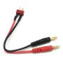 Kabel Pengisian Daya T/XT30/XT60/XT90 ke Colokan Pisang 4.0mm Kawat Silikon 14AWG untuk Baterai Lipo