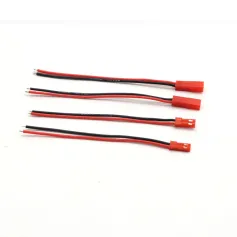 10 Pairs Silicone JST Cables 22AWG Silicone Wire 150mm for RC Aircraft Car Boat Battery Connection